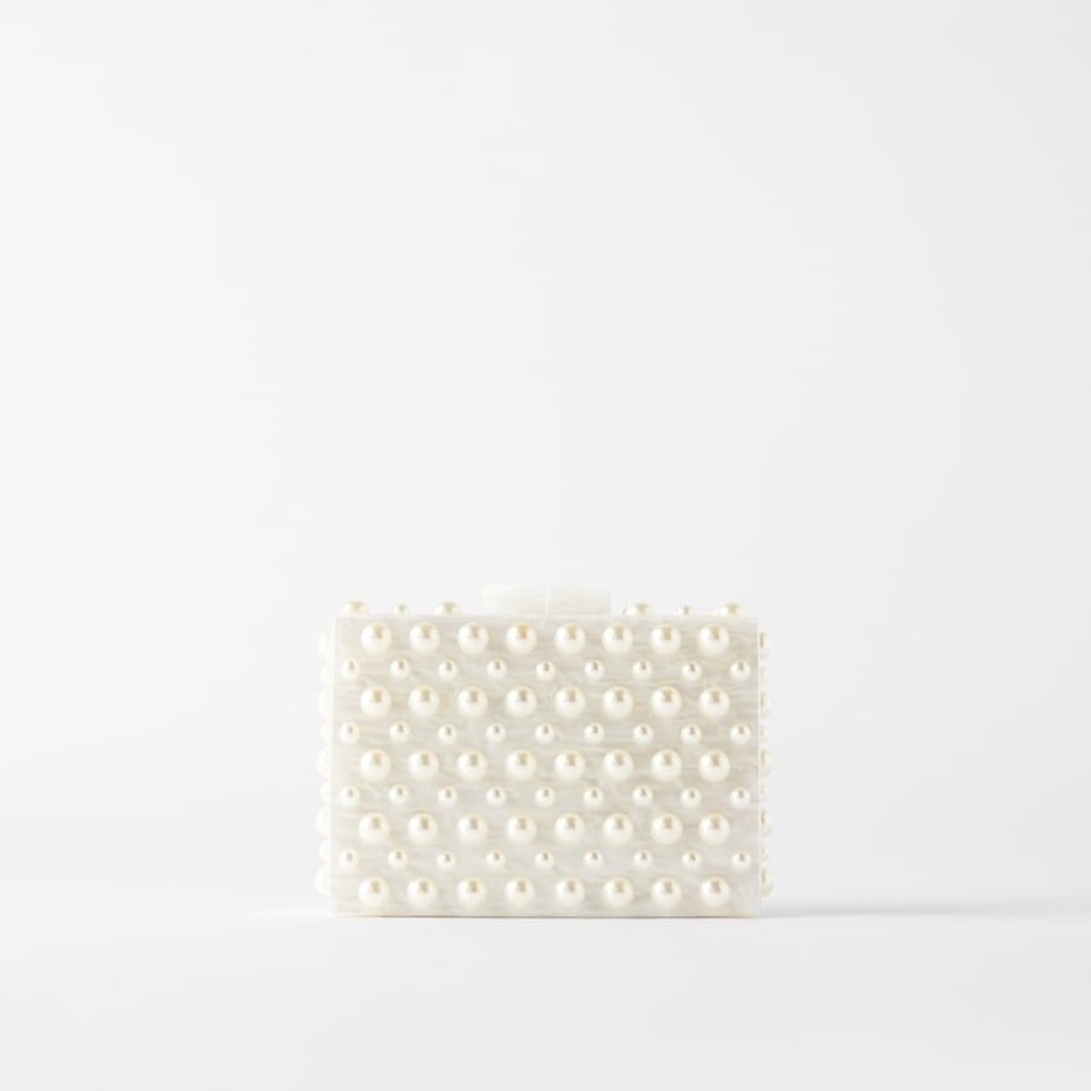 Zara Pearl Box Bag